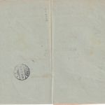 DR - Schleusingen 1908 Rückschein u. Einlieferungsschein für R-Brief/Rückschein