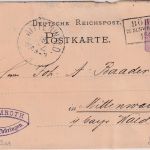 DR - Böhlen i. Schwb. Rudolst. 15/12 Ra3 Ganzsache n. Mittenwald