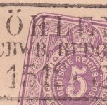 DR - Böhlen i. Schwb. Rudolst. 15/12 Ra3 Ganzsache n. Mittenwald