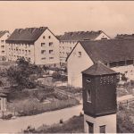 Thüringen - Neuhaus a. Rennweg Neue Siedlung sw-Foto-AK gelaufen 1977