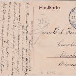 Thüringen - Steinach (Sachs.-Meiningen) farb. Ortsansicht gelaufen 1911