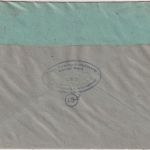 SBZ - Gera 31.12.47 16 Pfg. AFS "Kammgarnspinnerei" Ortsbrief