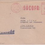 SBZ - Gera 22.12.47 6 Pfg. AFS "SÄCOFA" Ortsdrucksache