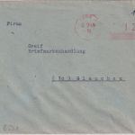 SBZ - Gera 6.9.45 aptierter 12 Pfg. Postfreistempel Brief n. Glauchau
