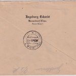 SBZ - 84 Pfg. Bebel Einschreibebrief Hermsdorf - Jenau 1949