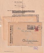 SBZ - 24 Pfg. Arbeiter/Überdruck Brief Masch.werbestpl. Gera 4 "1848-1948"