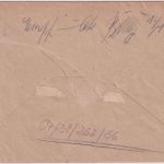 DDR - Gera 1957 10 Pfg. AFS "Dt. Versicherungs-Anstalt" Ortsbrief Retourstempel
