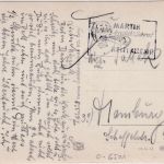 Thüringen - Gera Postamt Gewerbebank etc. sw-Foto-AK gelaufen 1957