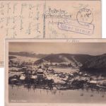 DR - Culmitzsch ü. Greiz Landpost-Ra2 Feldpostkarte (AK Berga a.d.E.) 1942