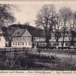 Thüringen - Wolfersdorf Fiedler's Gasthaus u. Pension sw-AK gelaufen 1939