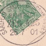 DR - Saalfeld Grossheringen Bahnpost Zug 425 AK Jena Burgkeller n. Hamburg