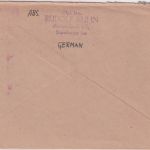 All.Bes. - Ammerland 16.1.46 Gebühr bezahlt roter Ra1 Brief n. München