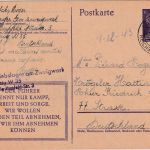 DR - Leipzig 1943 Zwangsarbeiterkarte (Betriebslager a. Zweigwerk) n. Hattingen