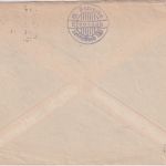 DDR - Leipzig 1957 Sonderflug Leipzig-Zwickau Etappe Dresden Luftüpstbrief