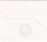 USA - 2x25 C. Hemmingway Luftpostbrief/LH-Erstflug Miami - Hamburg 1992