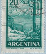 Argentinien - 20 P. Freimarke u.a. Luftpost-Eilbrief Buenos Aires - München 1963