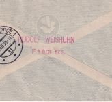 Brasilien - 5.000 R. Barbosa u.a. Luftpostbrief n. TSCHECHIEN Sao Paulo 1938
