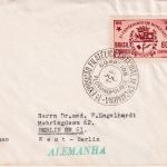 Brasilien - Exposição Filatélica Florianopolis 1955 SST Drucksache n. Berlin