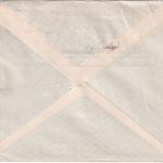 Bolivien - 100 Bs./2 Bs. Halbierung u.a. Einschreibebrief Potosi - Oruro 1958