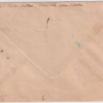 DDR - 8x1+2x8 Pfg. 5JPlan Brief Landpost-Ra2 Kiebitz-Töllschütz ü. Döbeln 2 1953