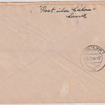DR - Missen ü. Calau (Nd. Lausitz) Landpost-Ra2 Einschreibebrief n. Berlin 1944