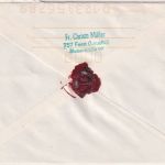 BRD - 3x100+50 Pfg. Mauerfall Wertbrief Forst - Linden 1990