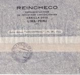 Peru - 2x80 C. Flugpostausg. u.a. Luftpost-Einschreibebrief i.d. SLOWAKEI 1938