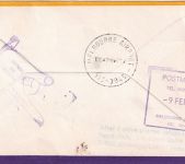 Penrhyn/Cook-Inseln - 35 C. Weihnachten .a. Luftpostbrief n. Frankfurt a/M. 1977