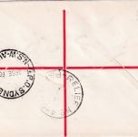 Papua New Guinea - 20 C Tennisspieler Einschreibebrief Relief No.4 (Boroko) 1966