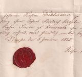Preussen - 1 Sgr. Adler Brief Ra2 Dobrilugk 9/1 n. Arensnesta b. Herzberg 1865