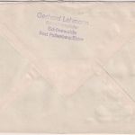 DDR - Antifaschisten/KZ-Opfer II Satz Einschreibebrief Schönewalde ü. Falkenberg