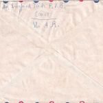 Ägypten/UAR - 80 M. Abu Simbel Luftpostbrief El Gizira - Zeitz 1966