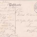 Sachsen - Ottendorf-Okrilla Gasthof z. schwarzen Ross sw-AK gelaufen 1912