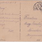 Sachsen - Langebrück Luftkurort Moritzstraße sw-AK gelaufen 1918