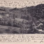 Sachsen - Seifersdorfer Tal Seifersdorf Papierfabrik sw-AK gelaufen 1905
