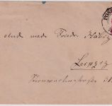 DR - Possendorf 22/1 79 nachv. sächs. K2 Brief 10 PfgE. n. Leipzig