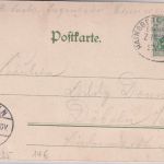 DR - Hainsberg Kipsdorf Bahnpost Zug 2910 AK Kipsdorf n. Döbeln 1902