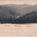 DR - Hainsberg Kipsdorf Bahnpost Zug 2910 AK Kipsdorf n. Döbeln 1902