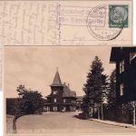 DR - Hernsdorf (Erzgeb.) 2 ü. Dippoldiswalde Landpost-Ra2 Karte n. Chemnitz 1937