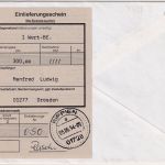BRD - 400 Pfg. Frauen waagr. Paar Wertbrief (Label !) Hänichen/Rippien 6.6.94
