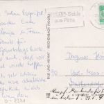 Sachsen - Porschdorf Kr. Pirna Gaststätte Erbgericht etc. sw-Mehrbild-AK 1983