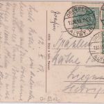 Sachsen - Bad Gottleuba Heilanstalt sw-AK gelaufen 1919