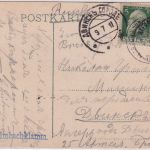 Bayern - 2x5 Pfg. Luitpold Karte n. RUSSLAND (Lettland) Berchtesgaden 1911