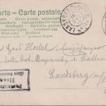Bayern - Ilsank Taxe Berchtesgaden Posthilfstellen-Ra3 priv. Foto-AK 1906