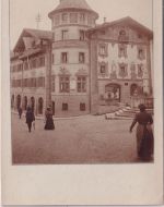Bayern - Berchtesgaden Gasthaus zum Hirschen piv. Foto-AK ungelaufen ca. 1910