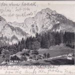 Bayern - Berchtesgaden 1902 Karte n. ÖSTERREICH Ra3 Alpenwirtschaft Vorderbrand