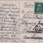 Bayern - 5+5 Pfg. Luitpold/Ludwig Karte n. ITALIEN Berchtesgaden 1914