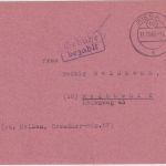 SBZ - (10) Riesa 31.10.45 Gebühr bezahlt Ra2 Karte n. Magdeburg - Text !!