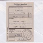 BRD - 400 Pfg. Frauen waagr. Paar Wertbrief Lichtenberg - Dresden 25.08.94