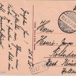 DR - Bautzen Käublerstraße bilds. frank. AK n. HOLLAND Kirschau - Rotterdam 1920